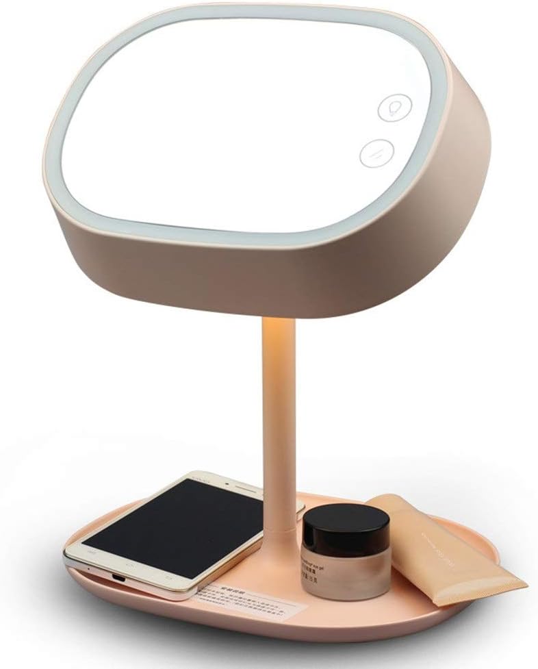 light up desk mirror