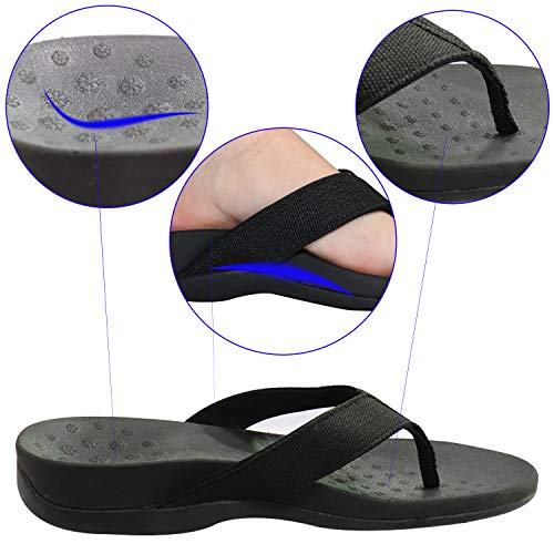 Original-Orthotic-Flip-Flops-Sandals-for-Women-Thong-Style-with-Arch-Support-for-Comfortable-Walk