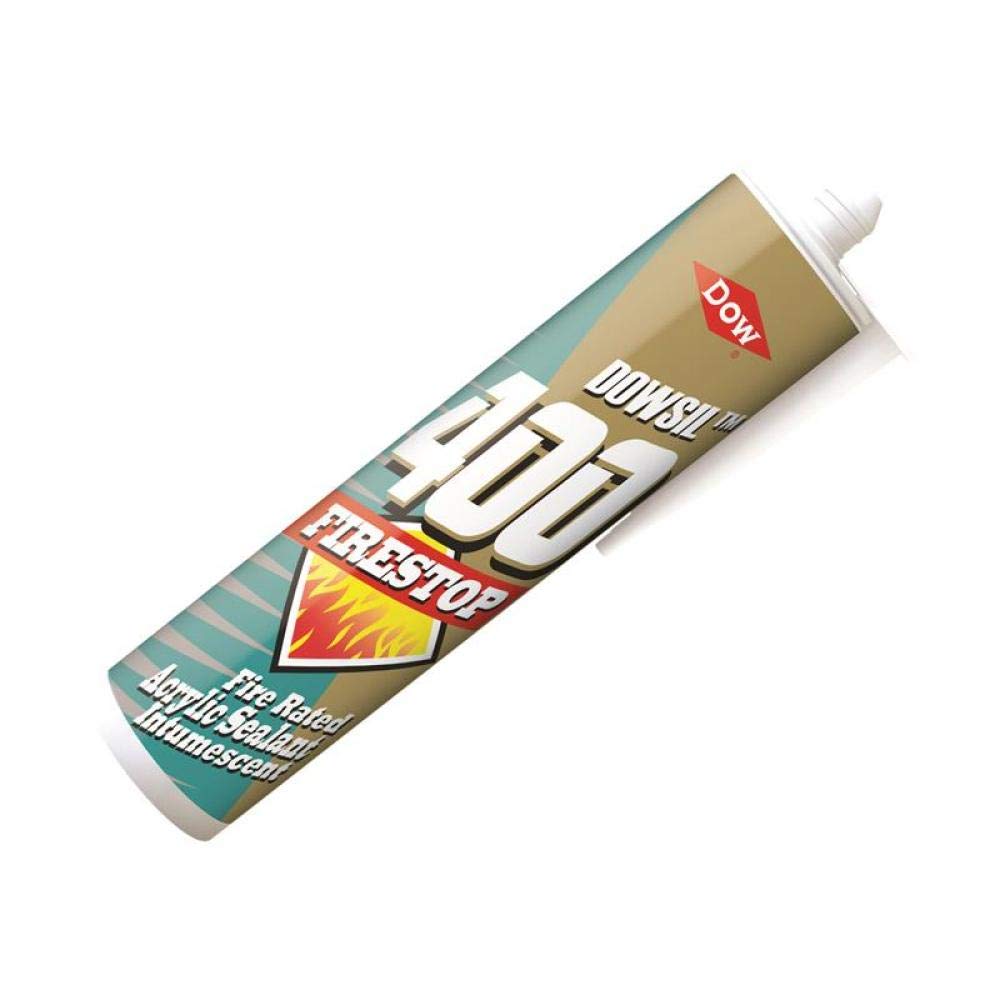 Dow Corning 400 Firestop Intumescent Sealant White 380ml
