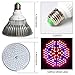 80W Led Grow Light Bulb, Plant Light Bulbs Full Spectrum for Indoor Plants Hydroponics Vegetables and Seedlings, Grow Bulb for Flowers Tobacco Garden Greenhouse and Organic Soil (E26 120LEDs)