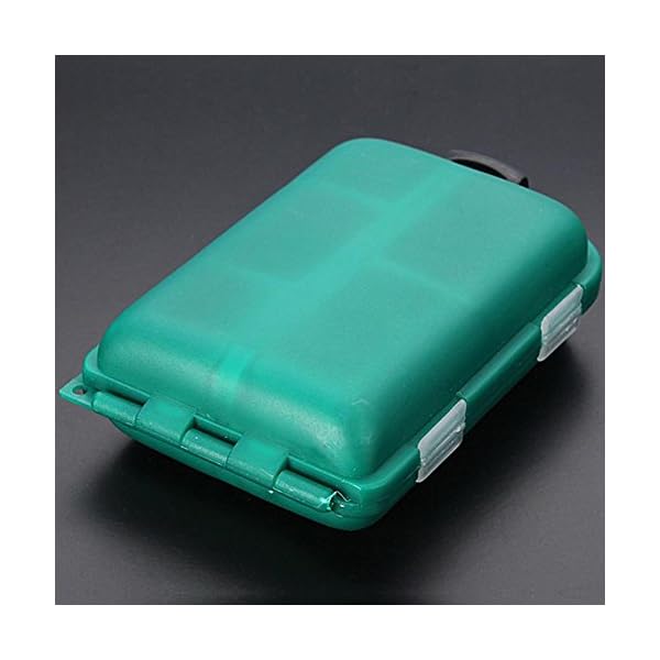 Yosoo-Small-10-Compartments-Waterproof-Hard-Fishing-Tackle-Box-Case-Hooks-Lure-Baits-Storage-Box