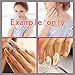 So Beauty Popular Fashion Crown Designs Ladies Girls Gorgeous Gold Mixed Metal Rhinestone Finger Tip Nail Rings#2