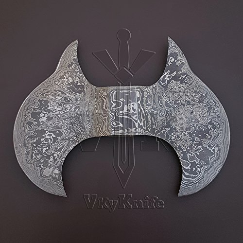 JNR TRADERS Handmade Damascus Steel AXE Hatchet Head Knife VK2036