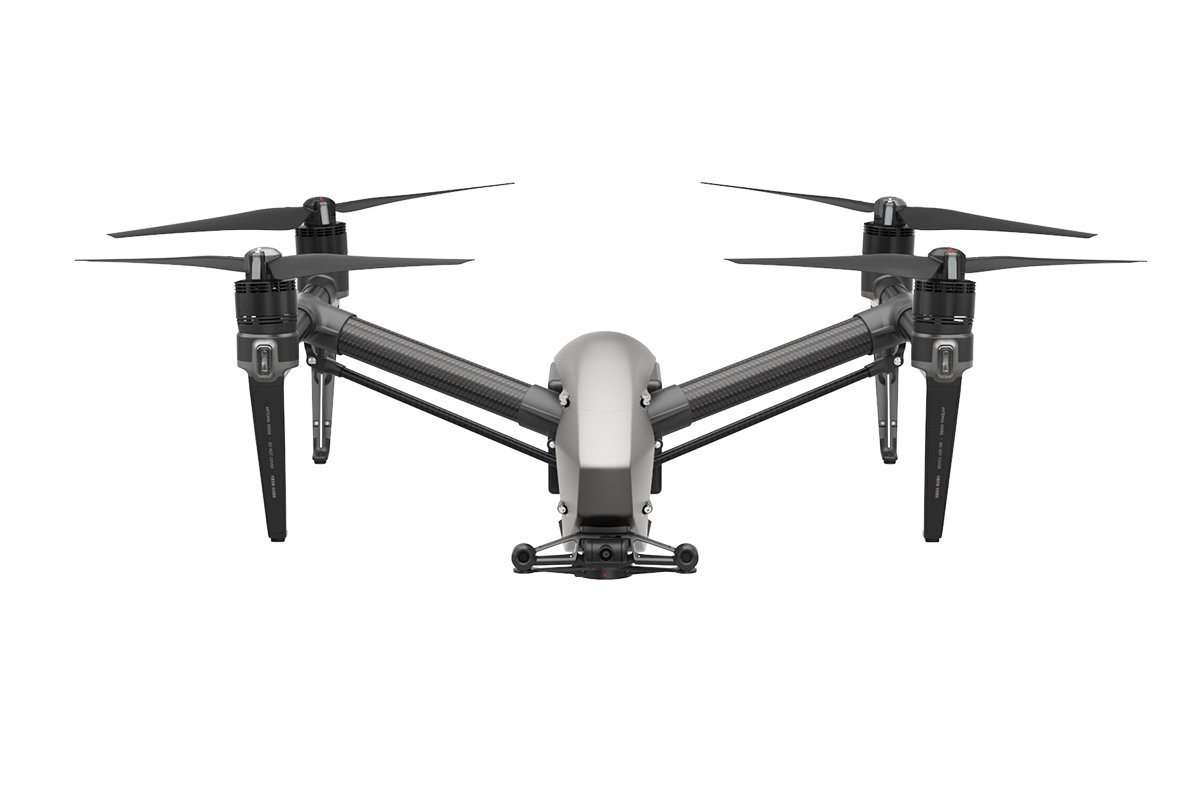 DJI Inspire 2 Drone for use cinema without camera, black / silver