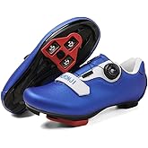 MCRONJI Cycling Shoes, Unisex Delta Cleats Compatible, Indoor Peloton and Outdoor Road Bike Shoes for Men and Women