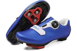 MCRONJI Cycling Shoes, Unisex Delta Cleats Compatible, Indoor Peloton and Outdoor Road Bike Shoes for Men and Women