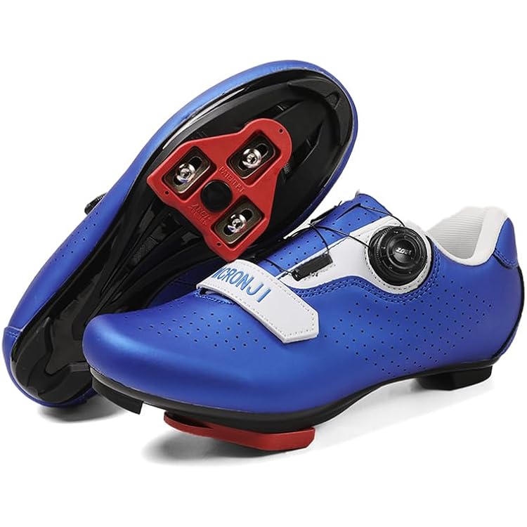 Chaussures de cyclisme pour homme et femme compatibles avec vélo