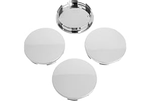 KitsPro 2.7Inch 69MM Wheel Center Caps for Honda Accord Civic CRV Pilot Rim Hub Caps 44732 S9A A00, Pack of 4 (Chrome, Outer 69MM, Inner 64MM)