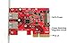 Ableconn PUSB31P2A USB 3.1 Gen 2 (10 Gbps) 2-Port Type-A PCI Express (PCIe) x4 Host Adapter Card