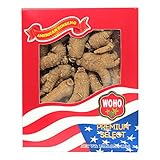WOHO #110.4 Short Extra Large American Ginseng Roots 4oz Box