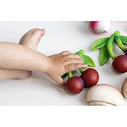 Oli & Carol Natural Rubber Teether - Fruit Shaped