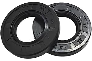 TC ID:22mm OD:28-56mm Height :4-11mm NBR Shaft Oil Nitrile Double Seal for Corridor(22x28.5x4mm 2pcs)