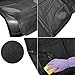 Luliey™ Car Seat Protector - Car Seat Cover Pad for Child and Baby Car Seats and Dog Mats - Protects Vehicle Cloth Upholstery or Leather Seats from Dust and Dirty Shoes