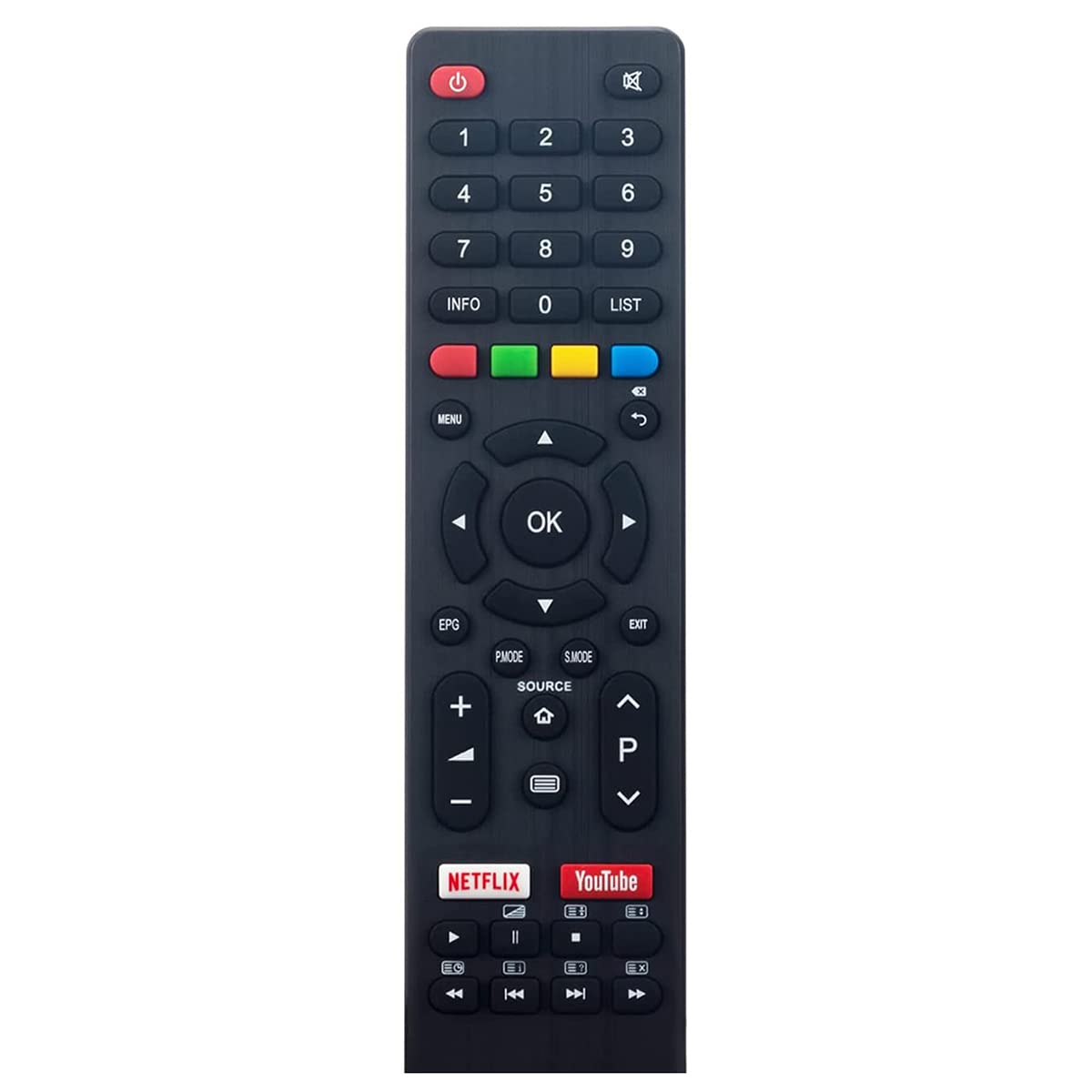 ALLIMITY GCBLTV9MU Remote Control Replace fit for Saba Changhong TV U58G7N L32H7L/N U43H7L/N U50H7L/N U55H7L/N L32G7N L40G7N SA32S48N1 SA32S49N1 SA40S58N1 SB32HDS193ES LCB32G7N-ESiT SA24S45N1