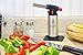 Vie De Chef Culinary Butane Torch - Best Creme Brulee Torch For Professional Kitchen & Baking Use - The Perfect Food Torch For All Cooking & Pastry Needs - Lifetime Guarantee - Recipe Ebook Included