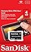 SanDisk Flash 4 GB Memory Stick PRO Duo Flash Memory Card SDMSPD-004G, Black