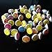 Fanci 100 Pcs Cute Colorful Smiley Face Thumbtack Cretive Office Stationery School Pushpin Round Head Doornail Deco Tack Drawing Pin Drum Nail
