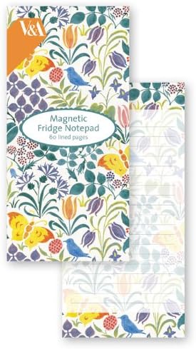 Museums and Galleries Spring Flowers & Butterflies Magnetic To-Do Pad