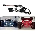 XBERSTAR RC LED Light Kits w/Remote Control Switch for Arrma Vorteks RC Upgrade Parts (1 Set)