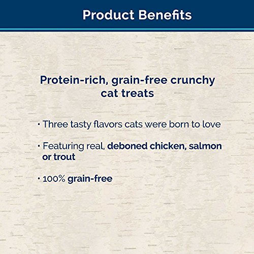 BLUE Wilderness Grain-Free Crunchy Salmon Flavor C at Treats 2-oz 12 Pack