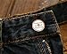 YTD Mens Distressed Ripped Biker Slim Jeans Stretched Moto Denim Pants (W36(Tag 38), Gold)