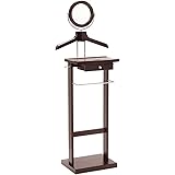 Winsome Wood Valet Stand With Wood Base, Dark