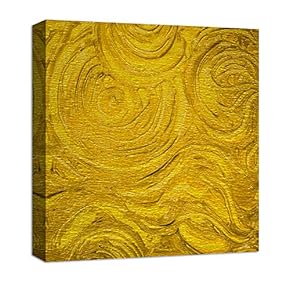 Canvas Wall Art Abstract Oil Painting Features Painting Artwork for Home Decor Framed - 12x12 inches