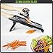 Mandoline Vegetable Slicer - Professional Grade V-Blade with 5 Slicing Blade Options, Blade Caddy + FREE Ebook!