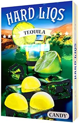 Hard Liqs Tequila - Alcohol Hard Candy - 4 Pack