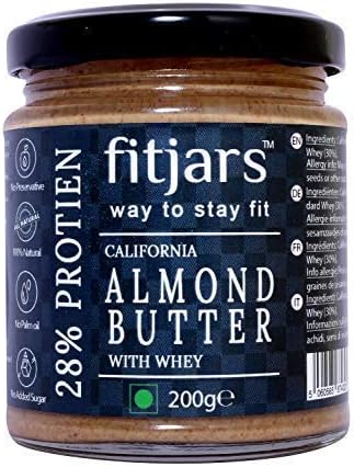 FITJARS - Almond Butter(Badam) 200 G