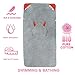 Newest Animal Hooded Baby Towel Cotton Bathrobe for Boys Girls 0-7 Year (Gray, 0-7 Year)