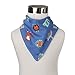 [Pack Of 3] Fashionable Bandana Bibs For Baby Boys And Toddlers / Cute Stylish Patterns Design / Super Absorbent / Drooling / Teething Mini-Factory