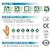 GYC Gloves Cut Resistant Gloves Safety Work Gloves - Level 5 Cut Protection, 10 Pairs Pack - High Performance Dexterity & Breathability, Comfortable(TGM-763YF/ EXTRA LARGE, 10 Pairs)