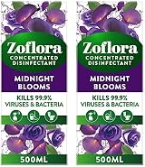 Zoflora Midnight Blooms 500ml Multipurpose Disinfectant Pack of 2