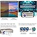 Full HD LED Video Projector 5000 Lumens and 200” Display Support 1080P Widescreen LCD Projector for Home Theater Outside Movie Parties Game Smartphone DVD Fire TV Stick TV Box USB Flash Drive PCthumb 2