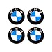 4 x 55mm Diameter BMW Wheel Center Cap Sticker Emblem Self Adhesive For Flat Surfaces Cheap Price