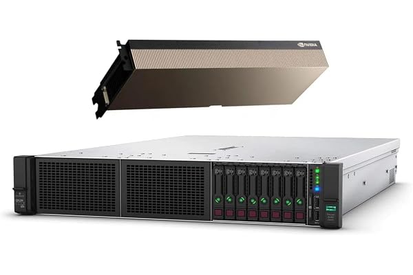 Hewlett Packard Enterprise High-End AI Server 52-Core 1024GB RAM 3.84TB H100 (96GB) DL380 G10 (Renewed)