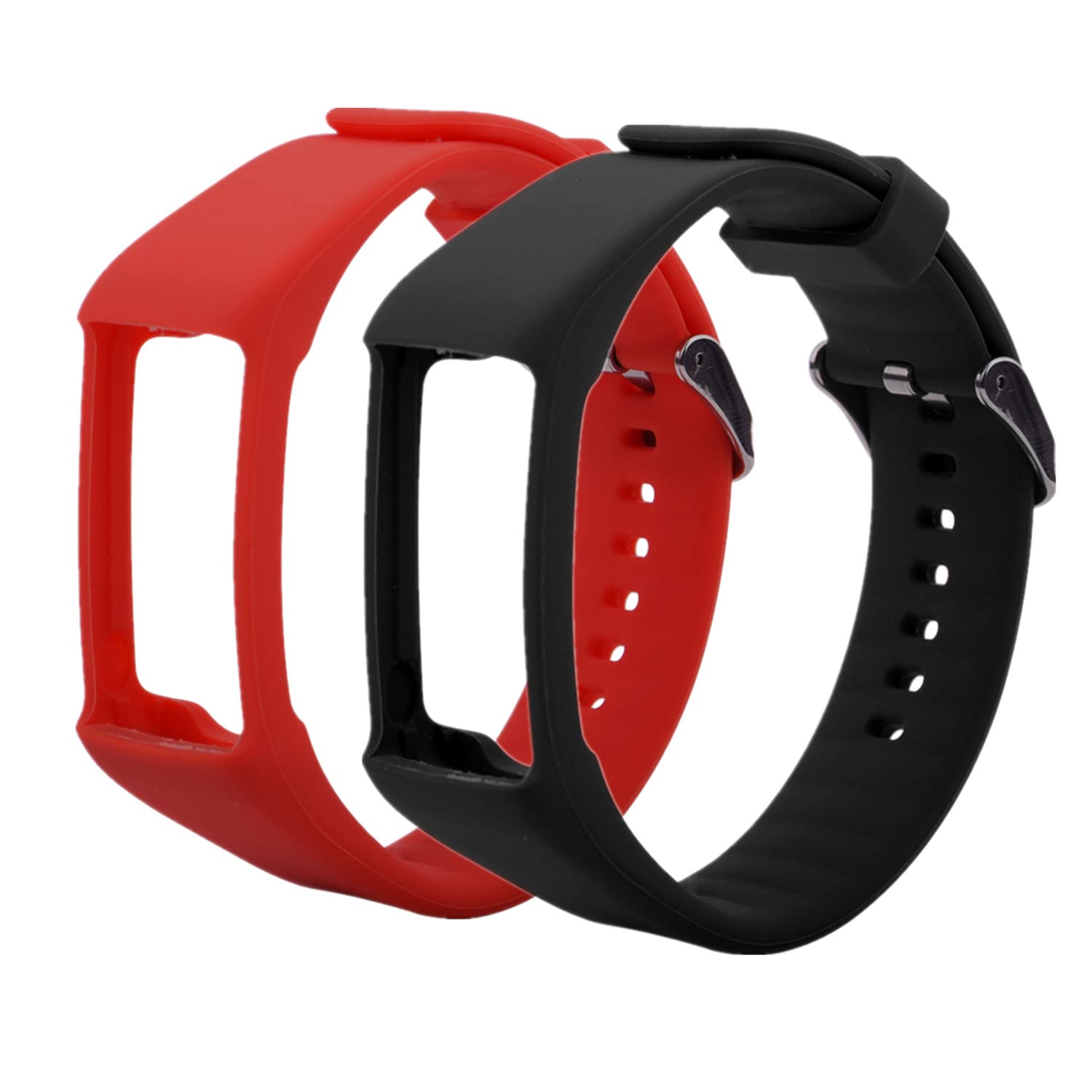 Muovrto Watch Strap for Polar A360, Soft Silicone Replacement Strap Watch Band Out door Sport Wristband