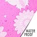 Metronic 100 Pcs 10X13 Poly Mailer Envelopes Shipping Bags Postal Bags Pink Butterfly And Chrysanthemum Designer