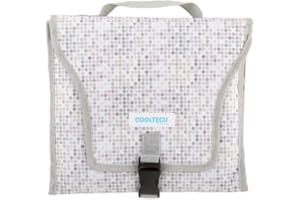 COOL CARATS COOLTECH TM Car Seat Cooler (Grey Purple)