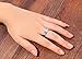 CiNily Women's Opal Rings, Create White Blue Pink Fire Opal Silver Plated Gemstone Ring Size 6