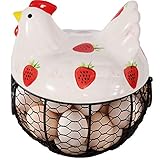 Arcwares Chicken Egg Storage Skelter Baskets for