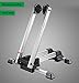 Reliancer Sports Foldable Alloy Bicycle Storage Stand Bike Floor Parking Rack Wheel Holder Fit 20