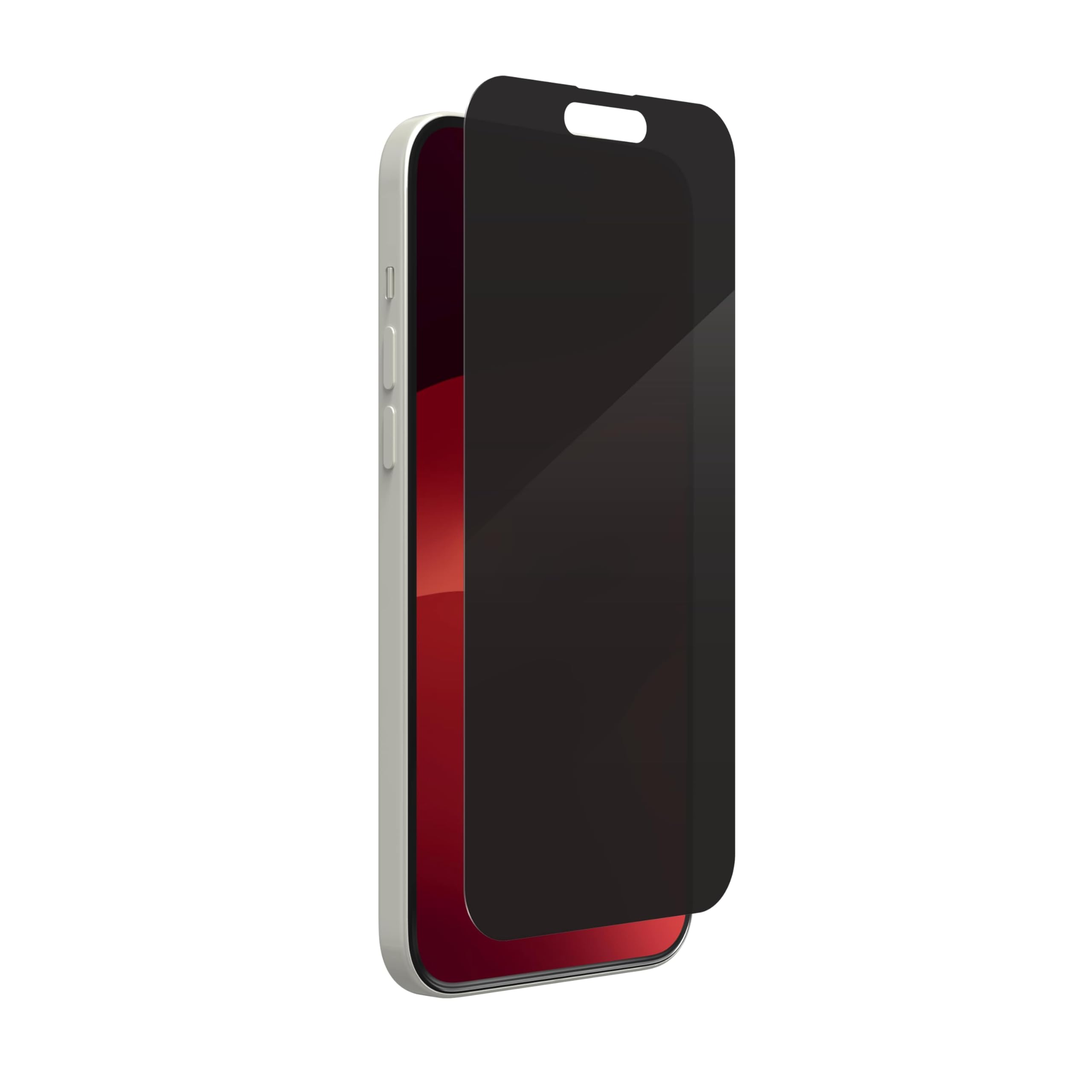 ZAGG InvisibleShield Glass Elite Privacy 360 iPhone 15 Plus Screen Protector - 5X Stronger with Reinforced Edges, 4-Way Privacy Filter, Scratch & Smudge-Resistant Surface, Easy to Install