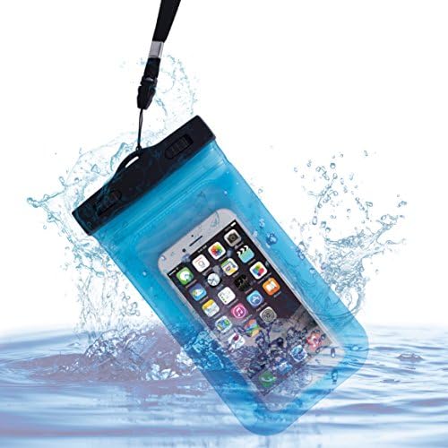 Universe Waterproof Case Pouch Dry Bag Water Proof Cover Sports Armband For Cell Phone Smartphone(with Lanyard and Armband) up to 7 inches