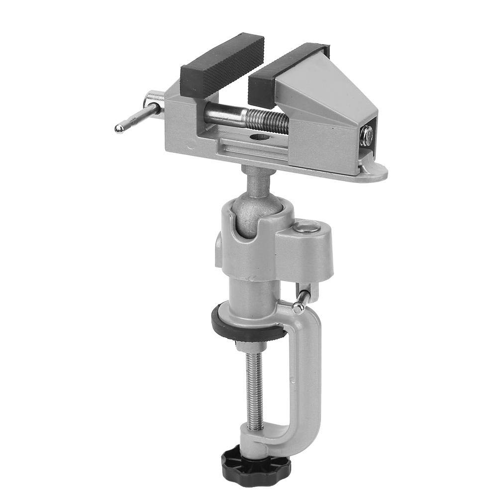 Universal Bench Vise High Grade Aluminum Alloy Rotatable 360-Degree Household Tabletop Vice Mini Table Clamp Workbench Vise - Image 4
