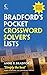Collins Bradford's Pocket Crossword Solver's List (Dictionary) by 