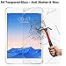 [2-Pack] iPad 9.7 (2018 & 2017) / iPad Pro 9.7 / iPad Air 2 / Air 1 Screen Protector, INKUZE Tempered Glass Screen Protector