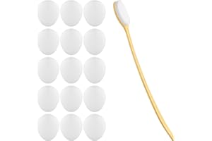 Heigble 15 Pcs Replacement Pads for Back Lotion Applicator for Your Lotion Wand Self Adhesive Replacement Pads (No Applicator)
