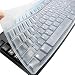 Ultra Thin Desktop PC Silicone Clear Keyboard Cover Skin Protector Compatible for Logitech MK270 Wireless Keyboard & Logitech K200 K260 K270 MK200 MK260 Keyboard (NOT for Other Desktop Keyboards)